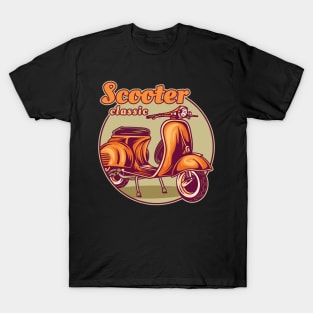 Retro Scooter T-Shirt